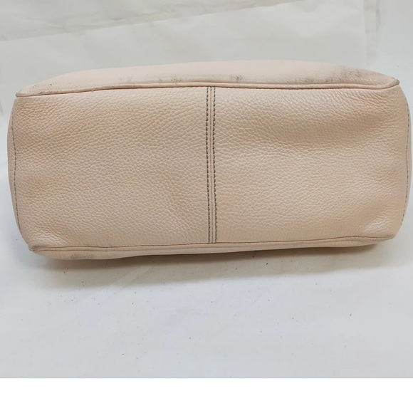 GUC CELINE Pale PINK Blush BOOGIE BAG Rare Color LEATHER LUXE Satchel VINTAGE - Picture 5 of 9